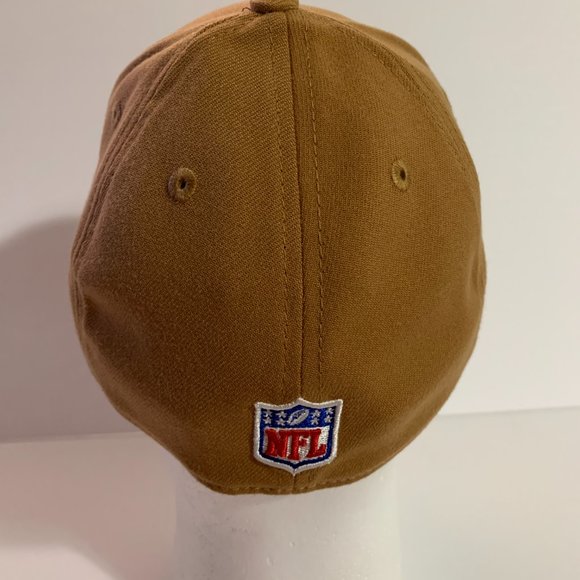 New Era 39Thirty Hat NFL Buffalo Bills Stretch Fit Cap Lt Bronze Medium / Large - Picture 5 of 8